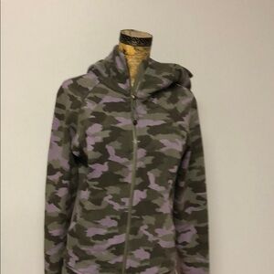 Lululemon scuba full zip hoodie in camouflage print